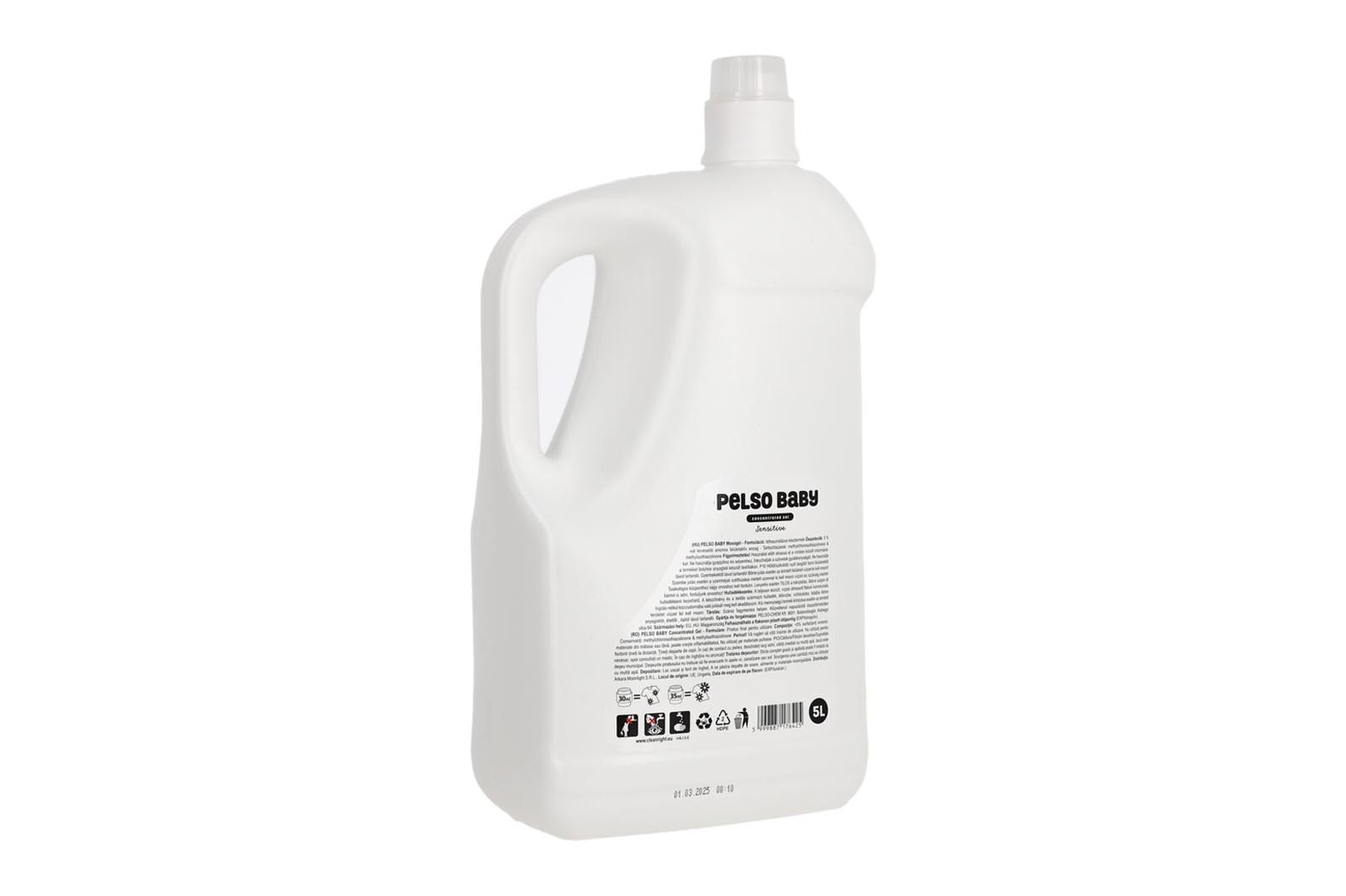 Detergent lichid Pelso Baby Premium - 100 spalari - 5L-spate1